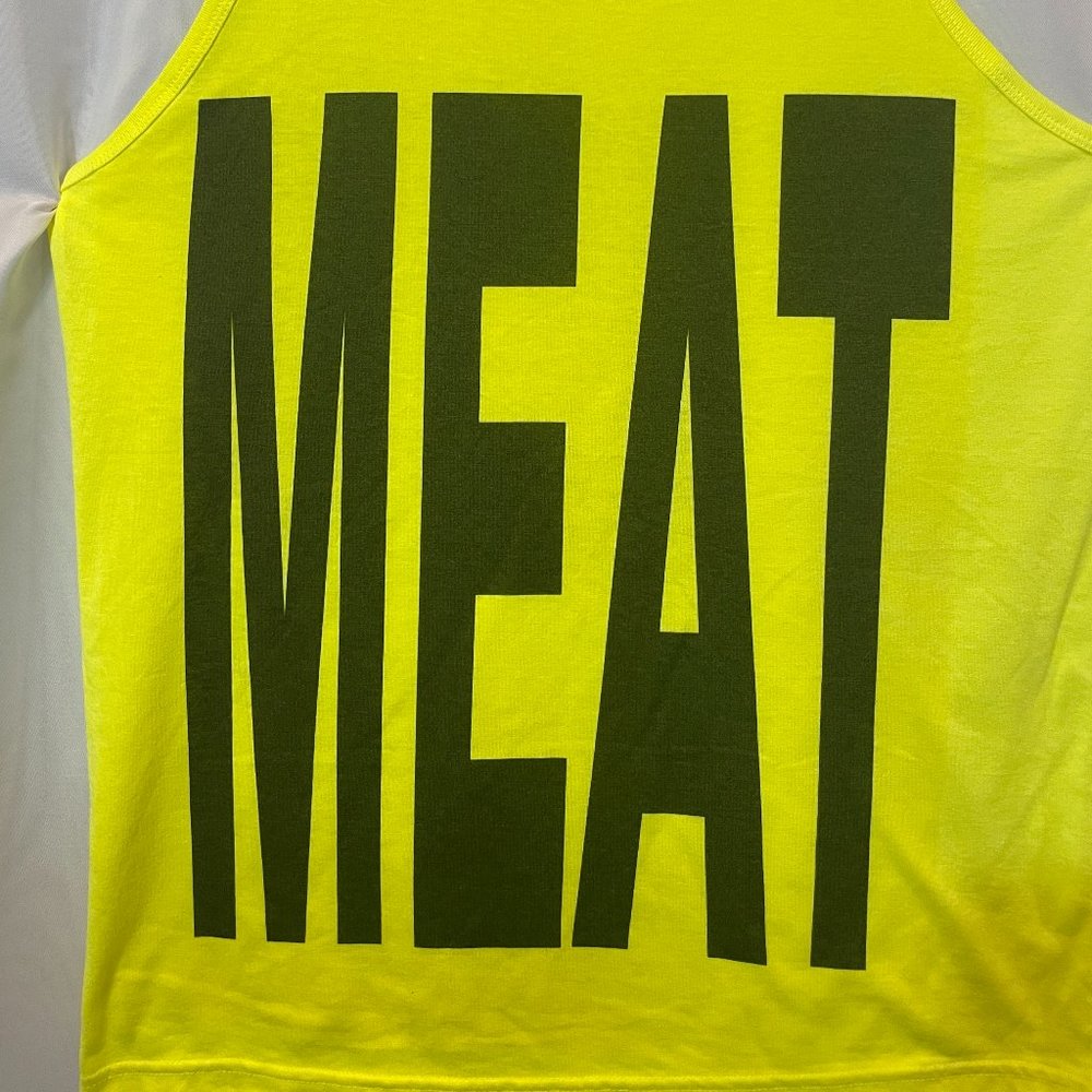 "MEAT" Neon Bella Canvas Super Soft Tank